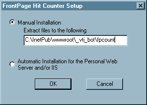 Figure B: For manual installation, you need to specify the path for the main program file.