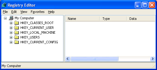 Registry Editor
