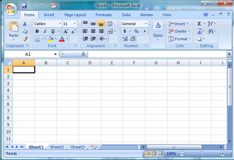 Microsoft Excel with Workbook