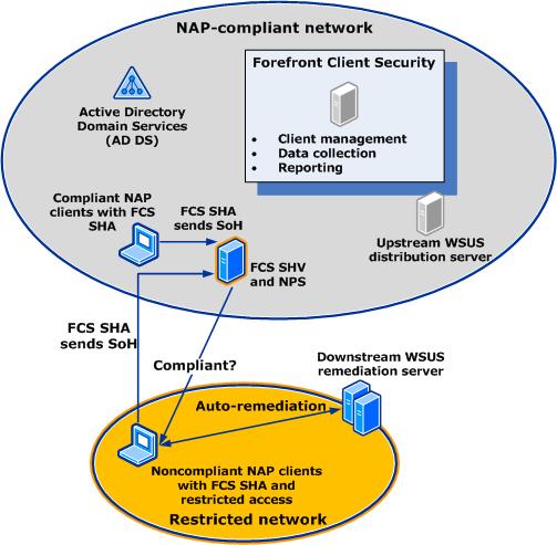 Sample NAP architecture