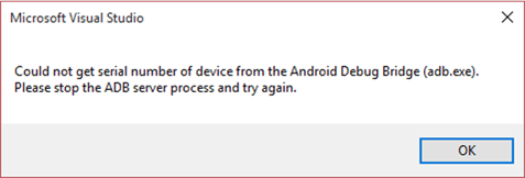 Android Emulator Error