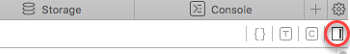 Screenshot highlighting the control to use to expand the Details sidebar.