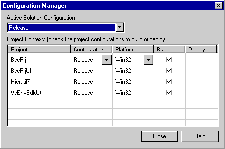 Configuration Manager screenshot