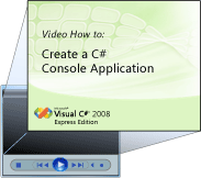 Create C# Console Application