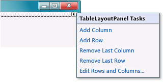 TableLayoutPanel tasks