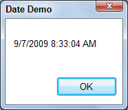 Date Demo - 9/7/2009 8:33:04 AM