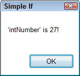 intNumber is 27!