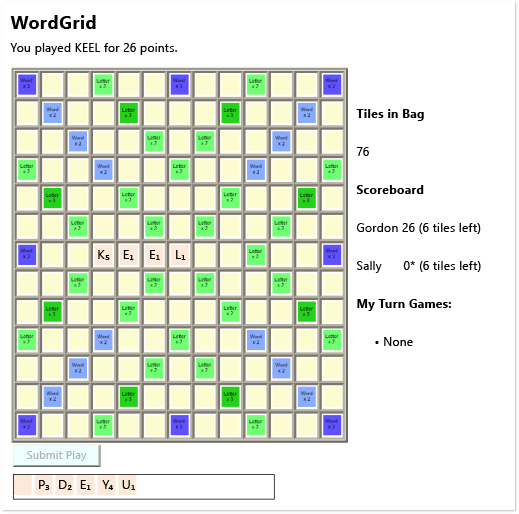 WordGrid Sample