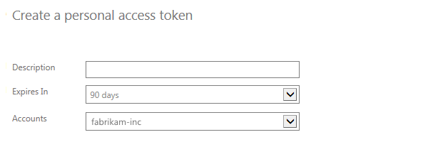 Enter token details