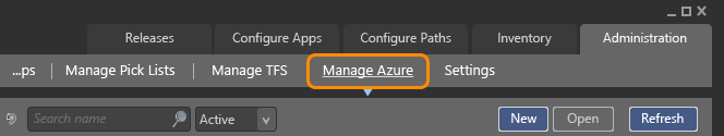 Manage Azure