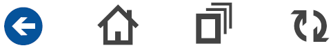 Strip of icons with instructions about element use