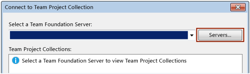 Connect to Team Project Collection