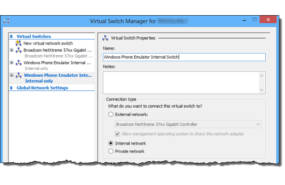 Virtual Switch Manager