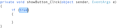 Visual C# code
