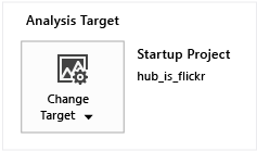 Change analysis target