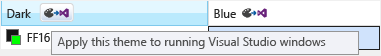 VSIX Color Editor Apply VSIX Color Editor Apply
