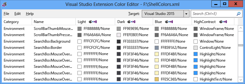 VSIX Color Editor Hero VSIX Color Editor Hero