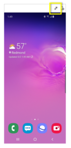 Phone settings icon for keyboard