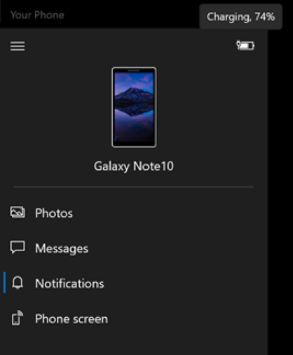 Battery level indicator