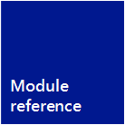 Module reference