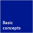 Basic concepts