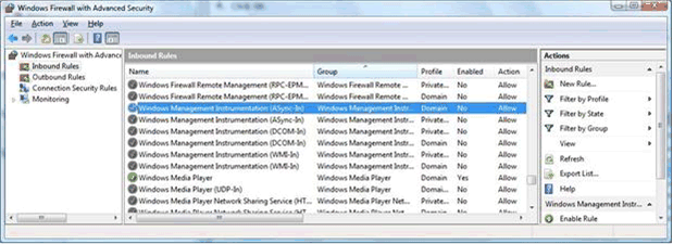 VAMT firewall configuration for multiple subnets