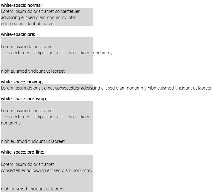 WhiteSpace Property Windows Microsoft Learn