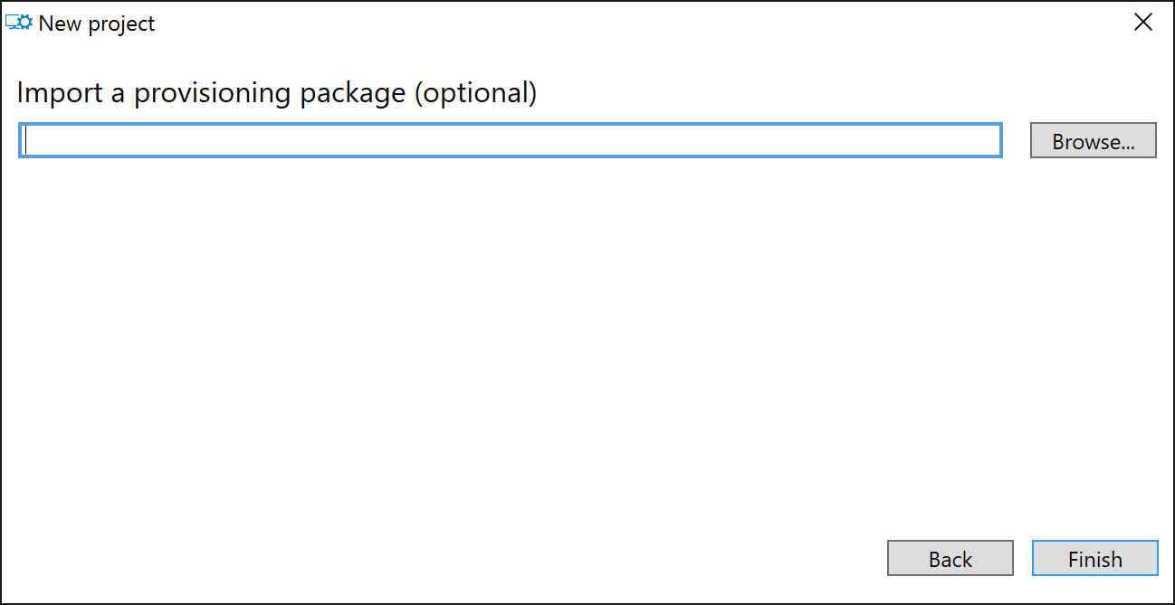 WICD-New-Project-Import