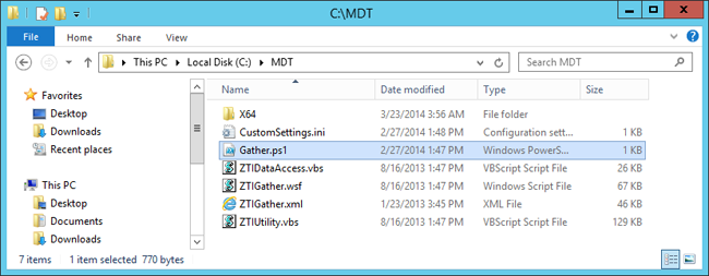 Screenshot showing a folder with files added.
