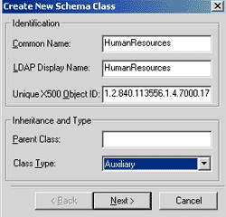 Figure 4: Creating the HumanResources class