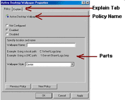 Figure 3: Example of POLICY.