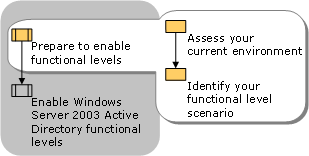 Preparing to Enable Functional Levels