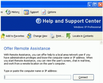 Figure 12: Offering Remote Assistance