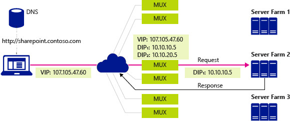 Software Load Balancing example