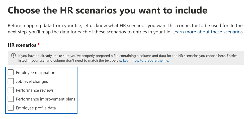 Set up a connector to import HR data | Microsoft Learn