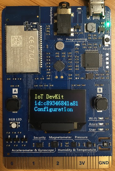 IoT DevKit Configuration Mode