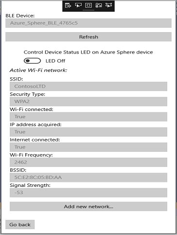 Current Wi-Fi status