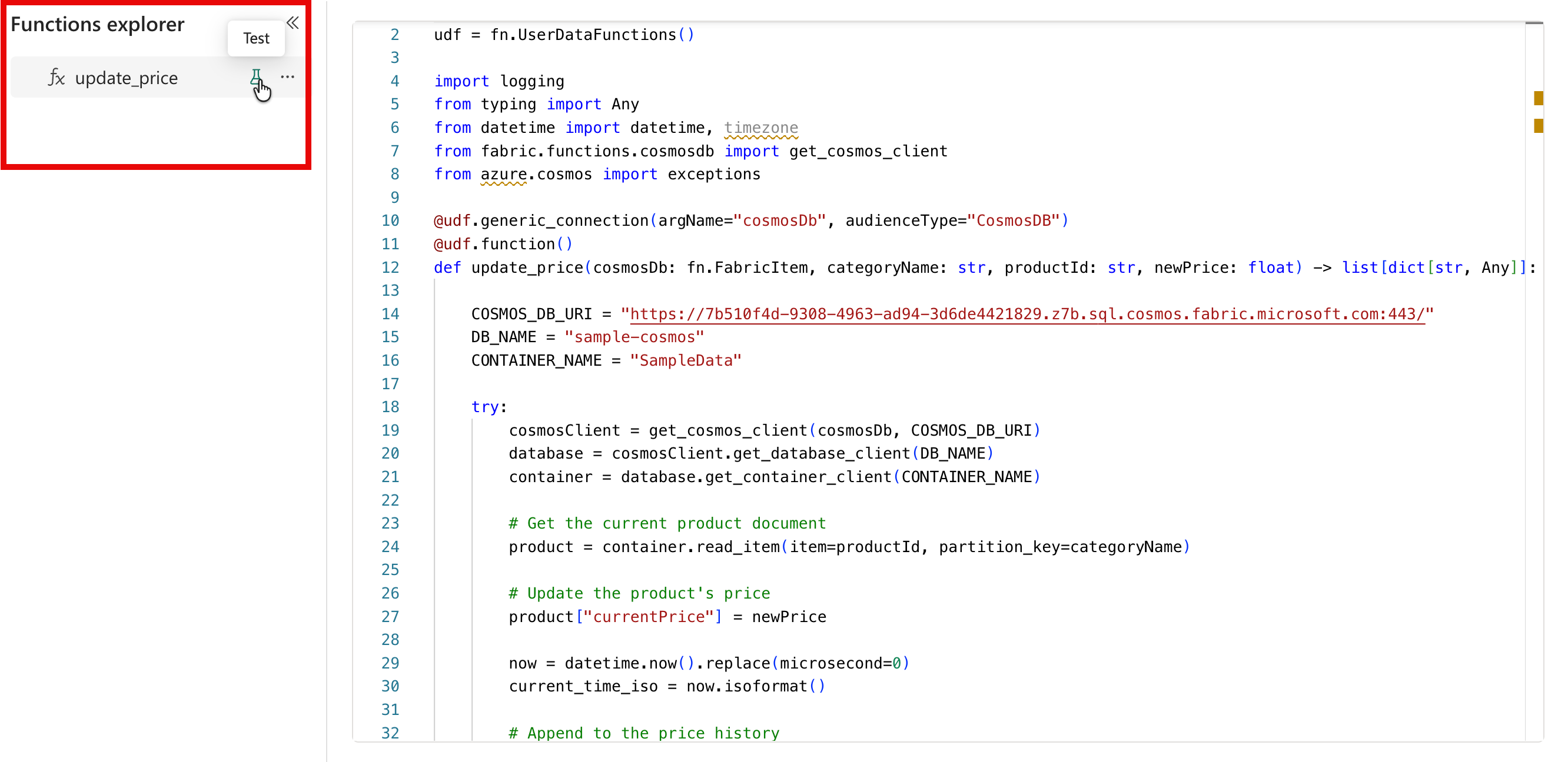Translytical Task Flows - Code Samples | Microsoft Learn