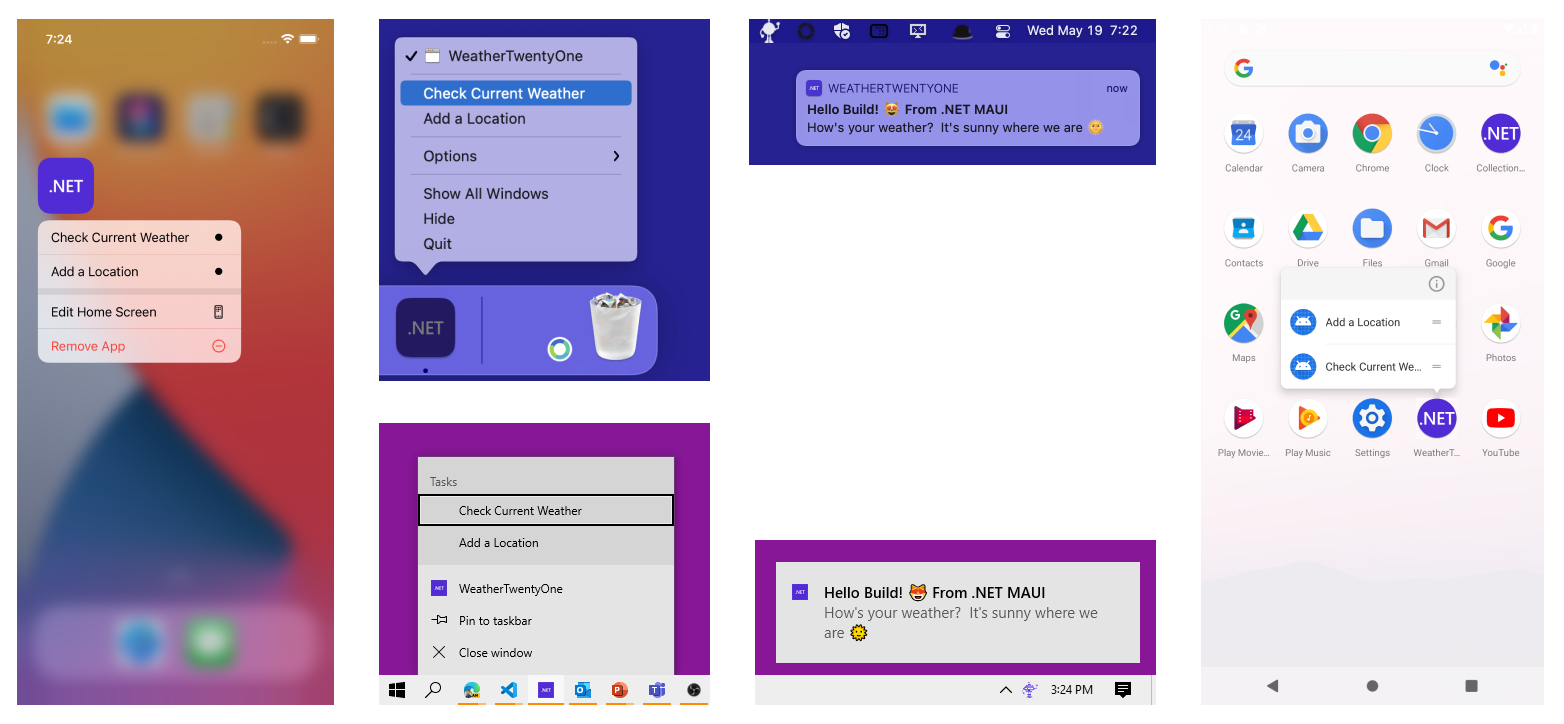 MAUI Weather '21 Code Samples Microsoft Learn