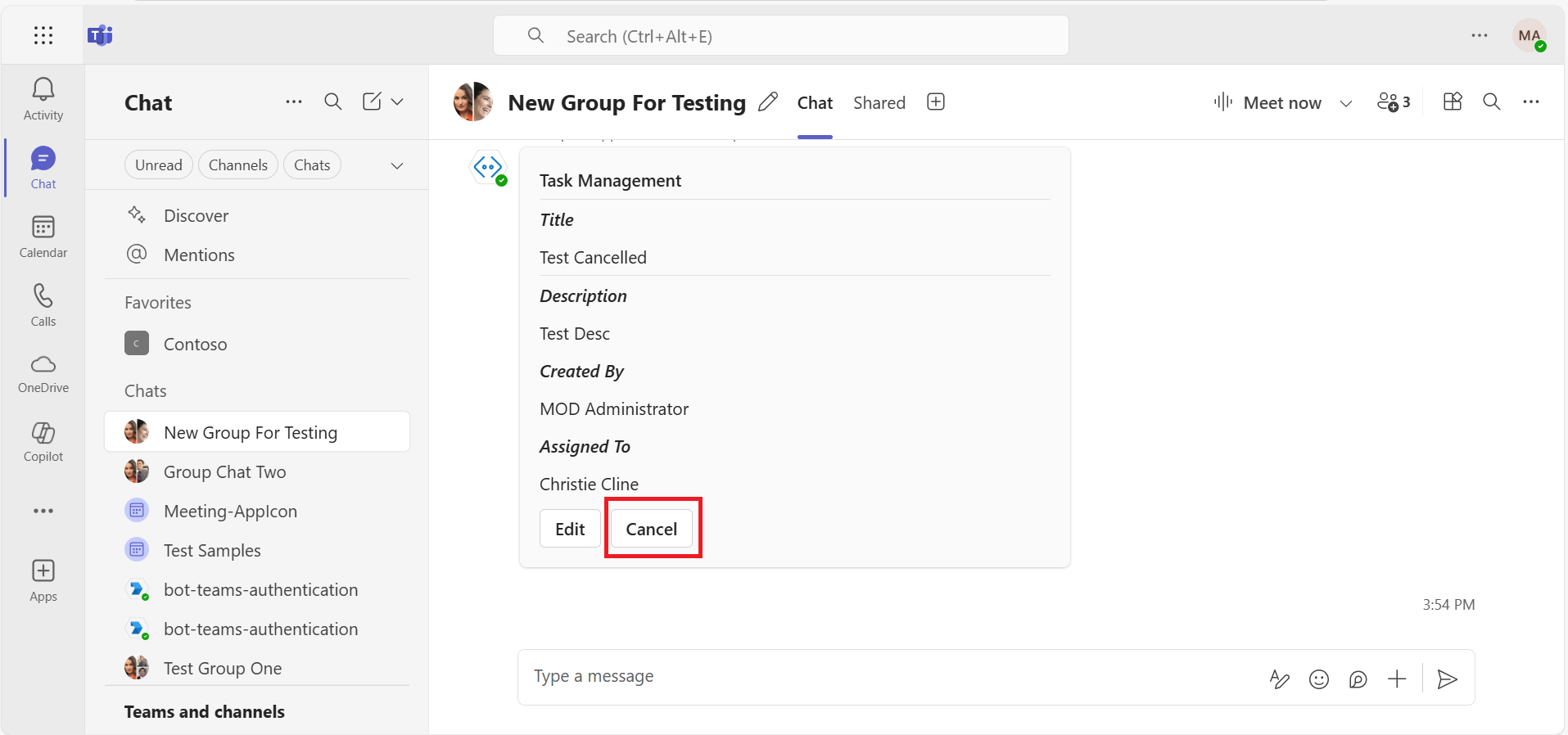 Bot request approval Code Samples Microsoft Learn
