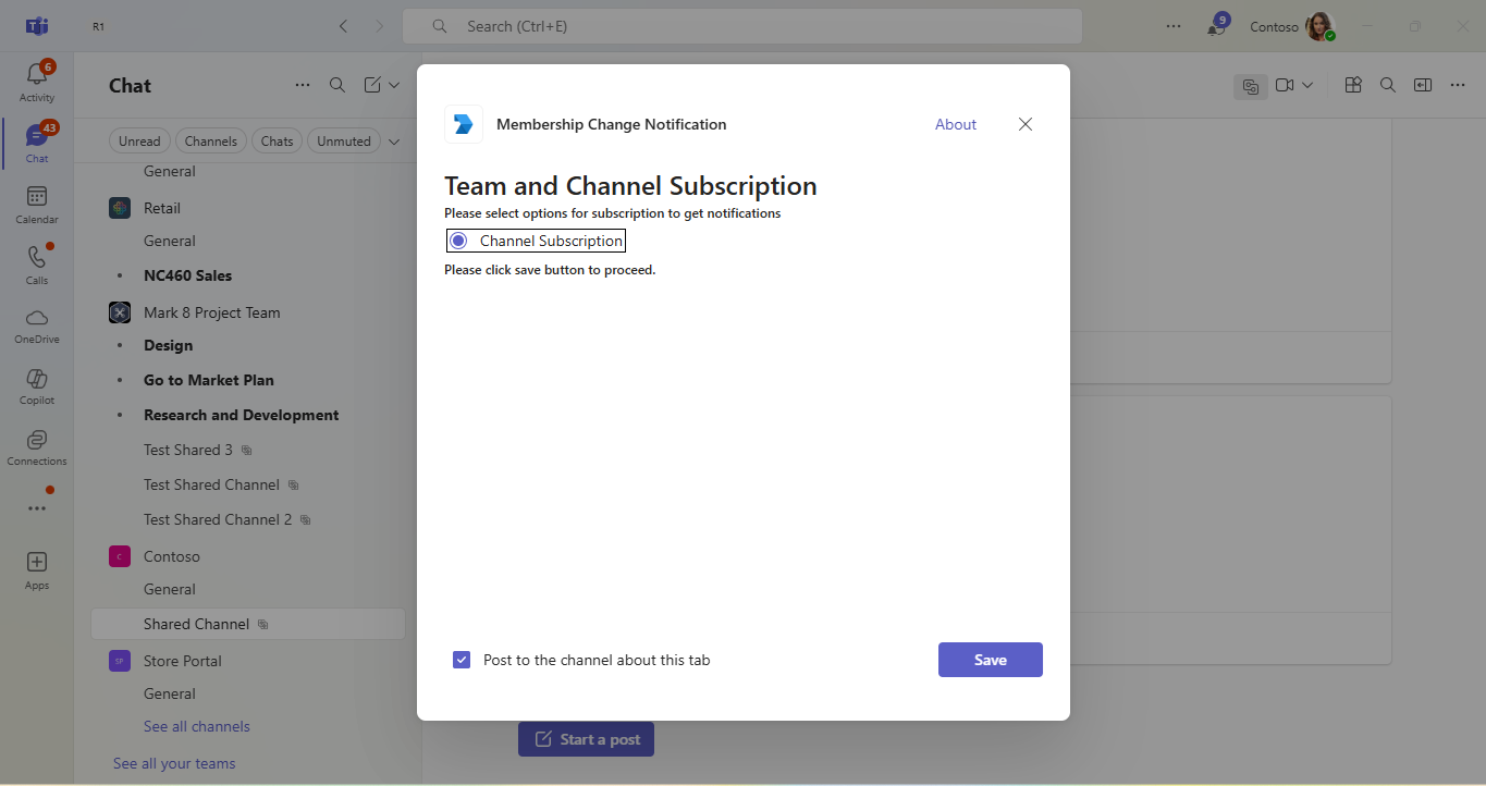 Configure Page