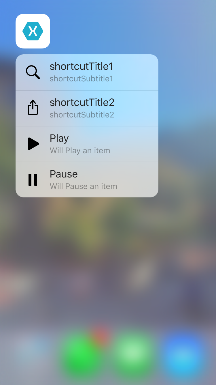 Application Shortcuts application screenshot