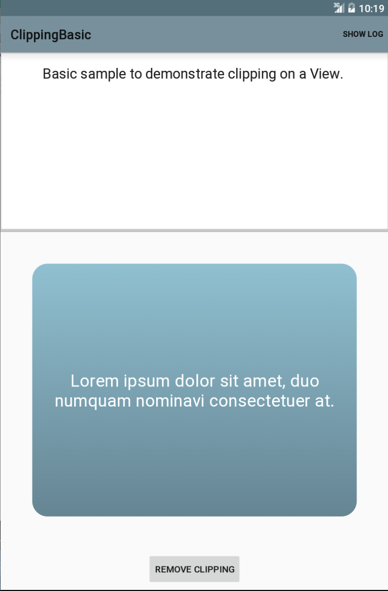 ClippingBasic application screenshot