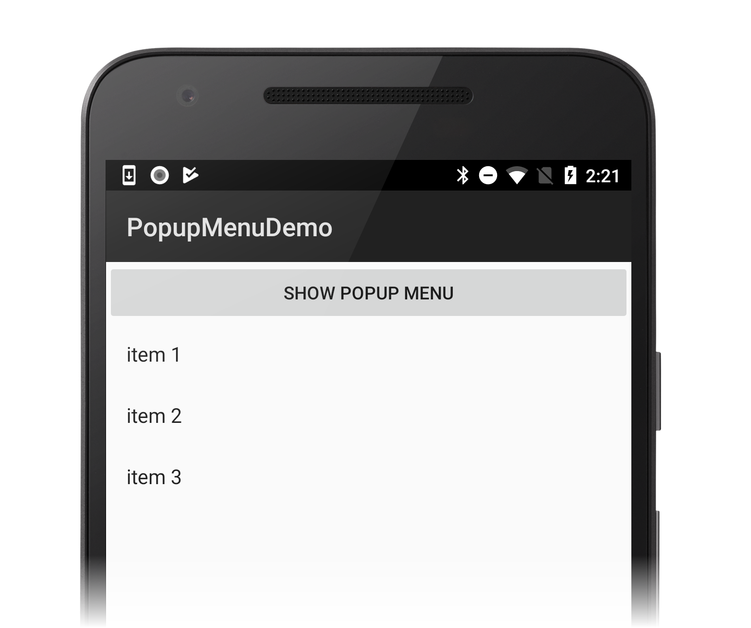 Xamarin.Android - Popup Menu - Code Samples | Microsoft Learn