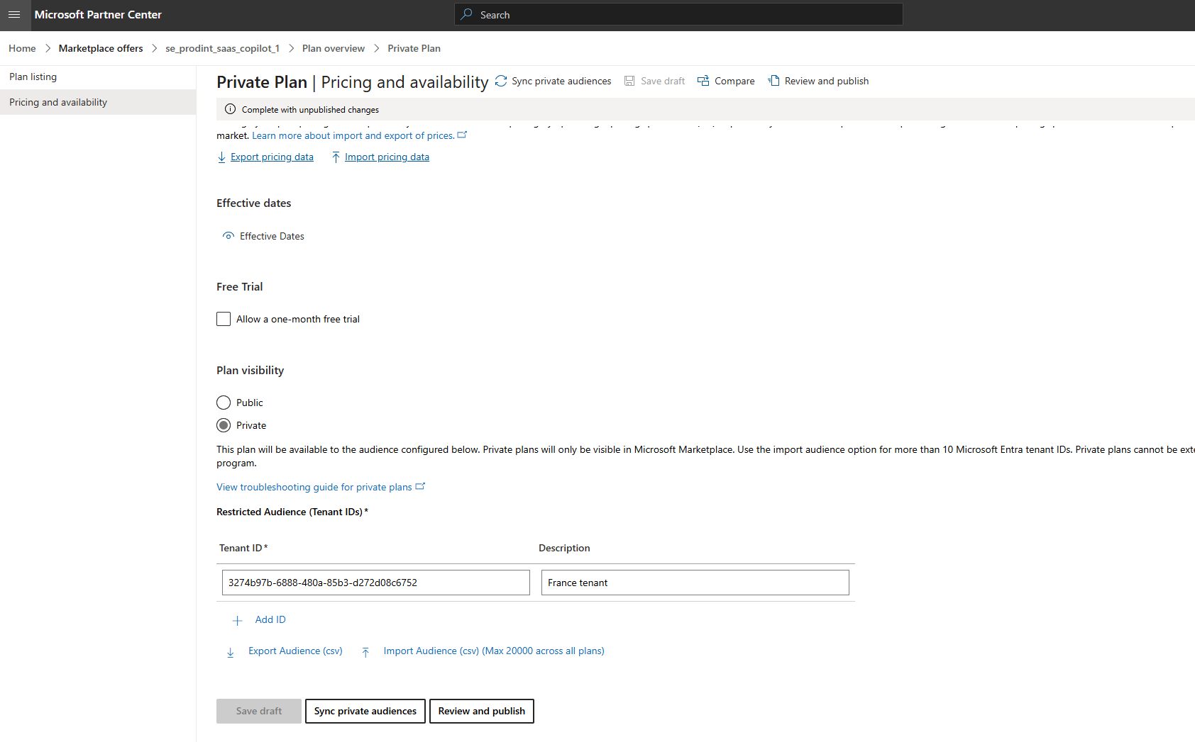 How to preview and test your offer listing for Security Store