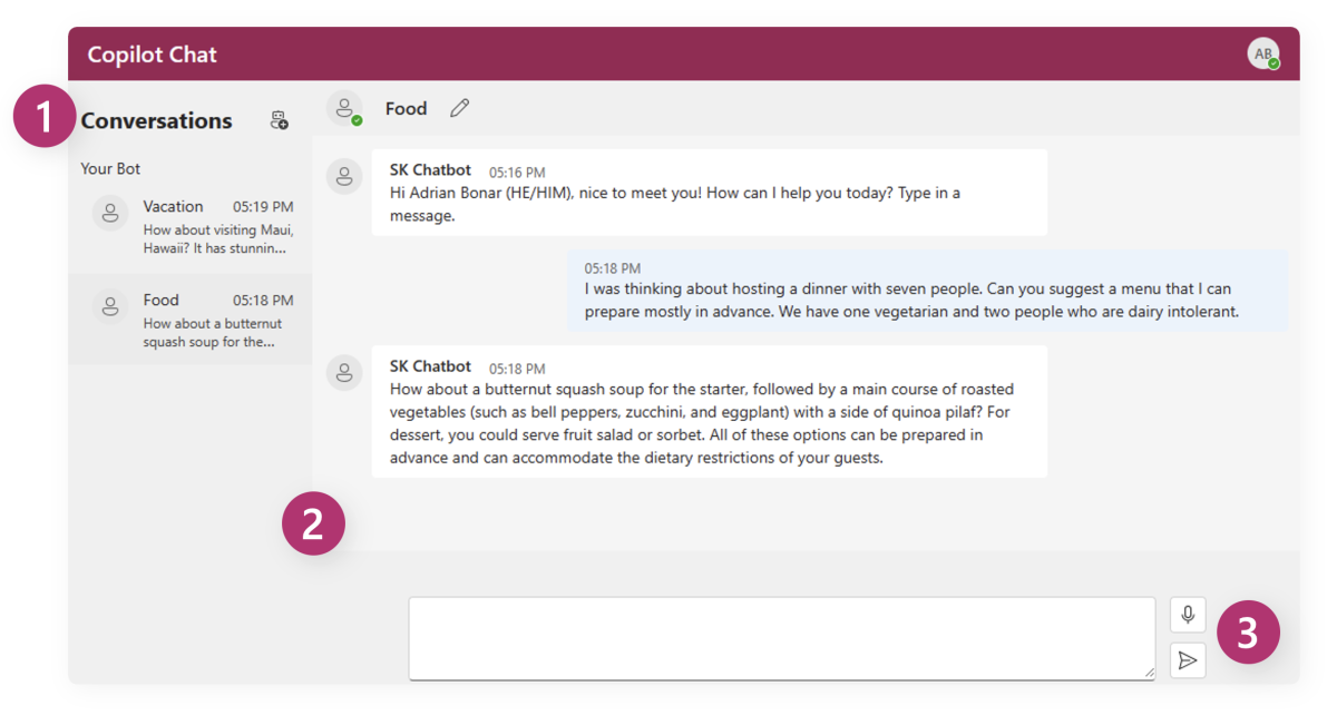 Get Started Using Chat Copilot Microsoft Learn