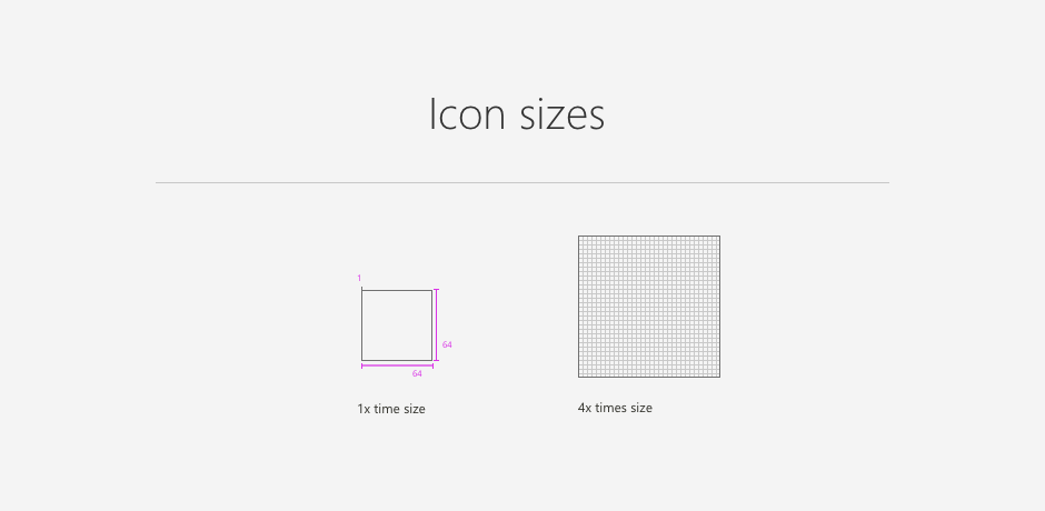 Web part icon grid