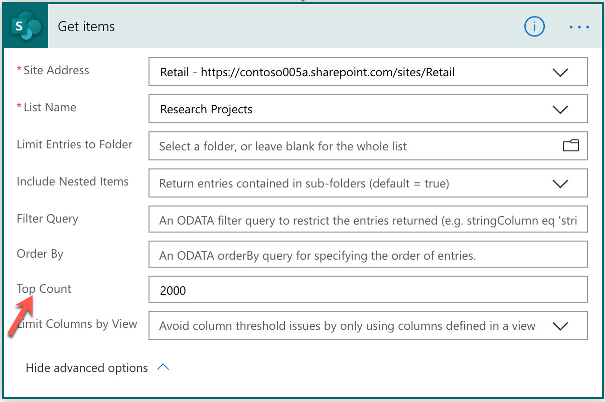 https://learn.microsoft.com/en-us/sharepoint/dev/images/flow-get-items-modify-top-count.png