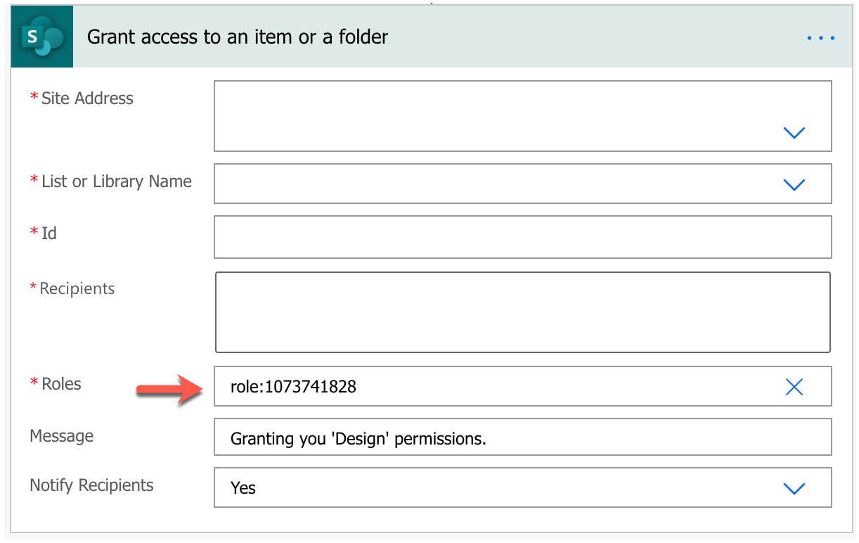 Use a custom role to grant access to an item or a file