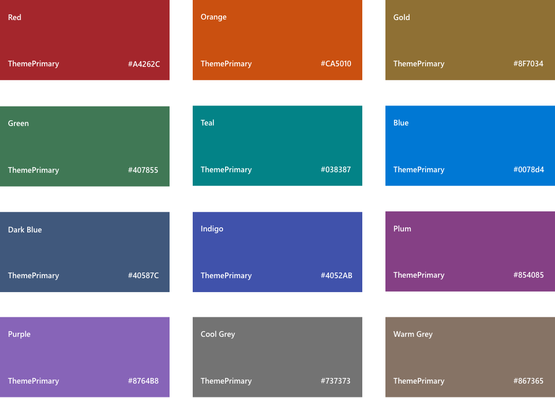 SharePoint Themes And Colors Microsoft Learn